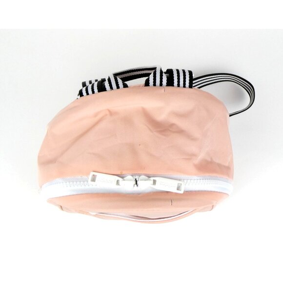 Adidas Mini Peach Backpack With Striped Straps - Picture 6 of 16